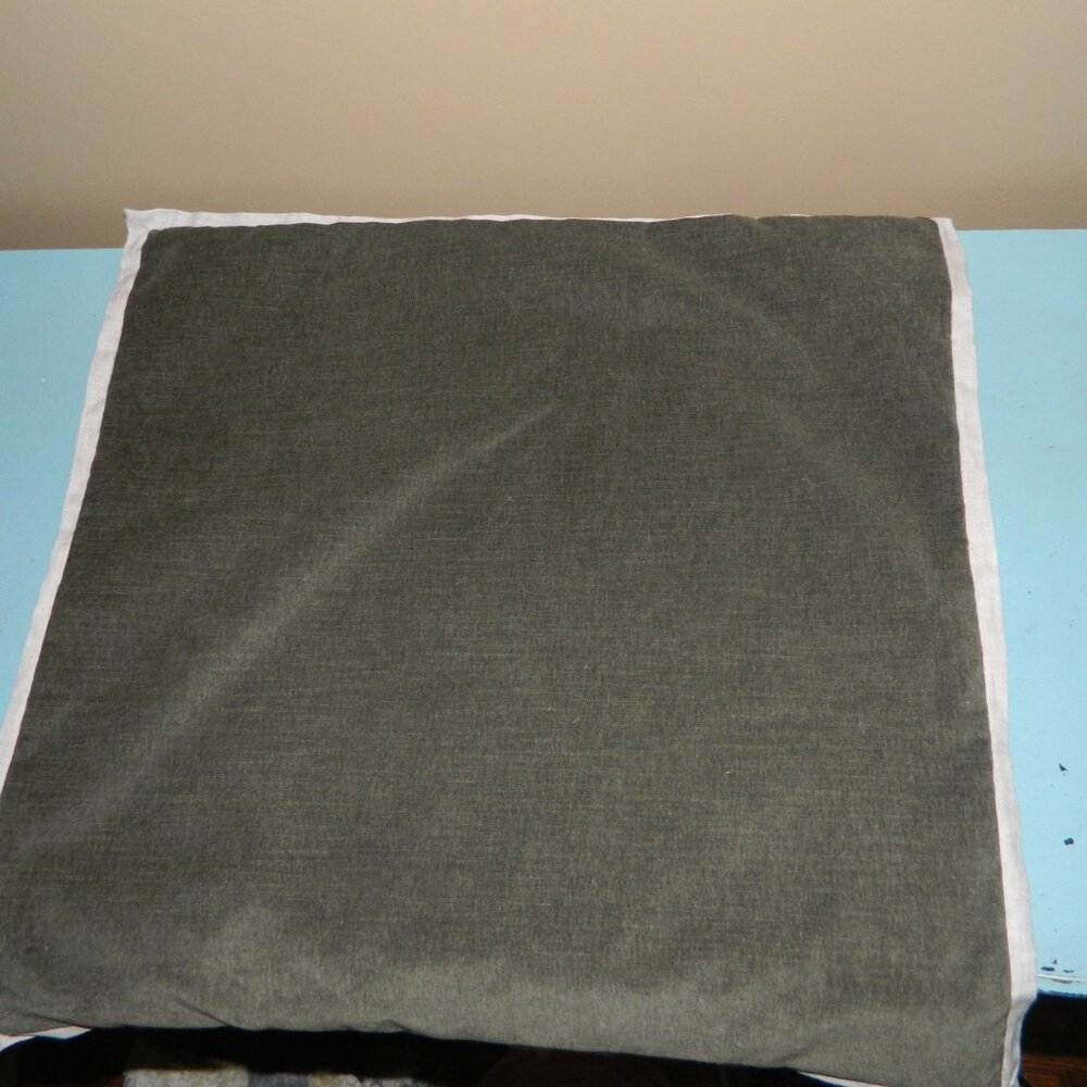 West Elm Classic Cotton Velvet Pillow Cover (J-18)